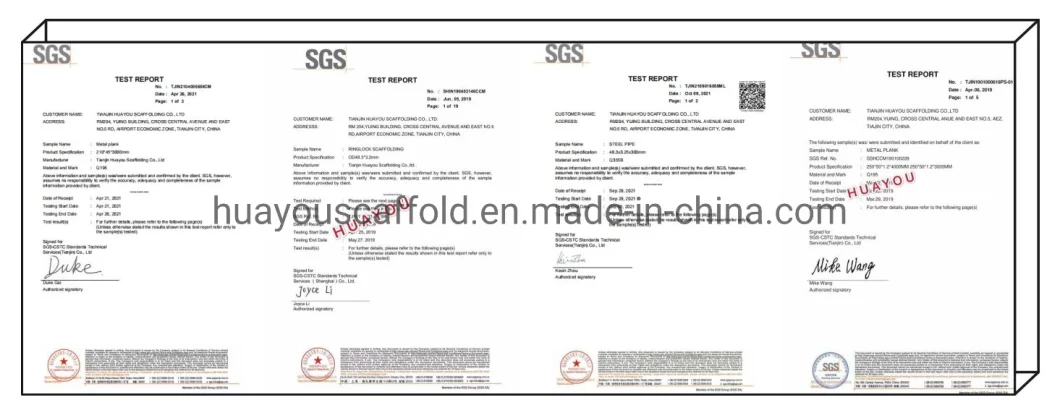 Construction Cuplock Aluminum Frame Steel System Kwikstage Ringlock Formwork Scaffold