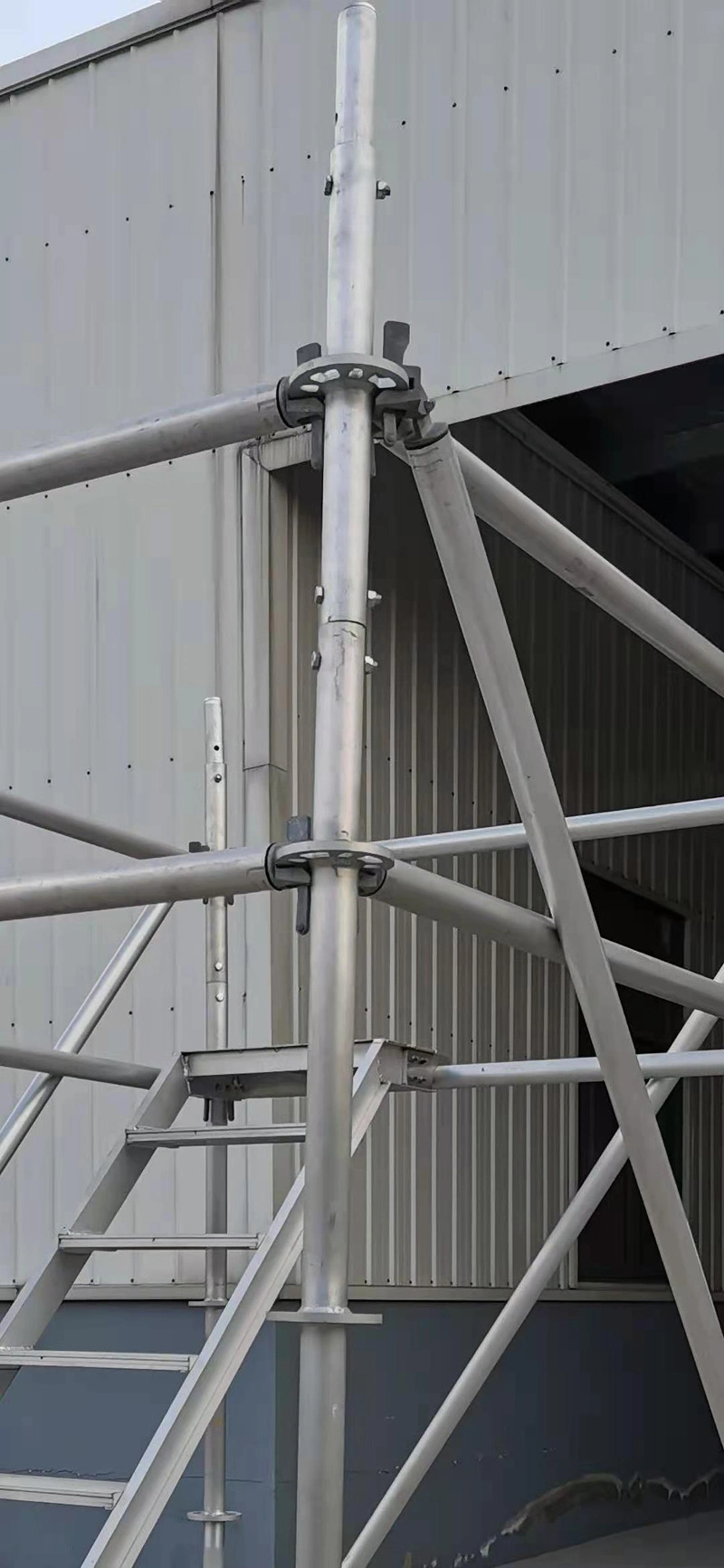 Aluminium Frame Construction Mobile Scaffold Aluminum Ringlock Scaffolding System