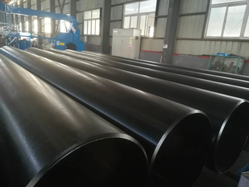 Black Carbon Structural Round Hollow Stainless ERW Annealed Steel Pipe