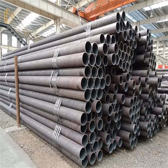 高品質溶接/シームレス/亜鉛メッキ/黒/足場炭素鋼管 API 5L ASTM A53/A106 Sch40 スケジュール 80 ERW